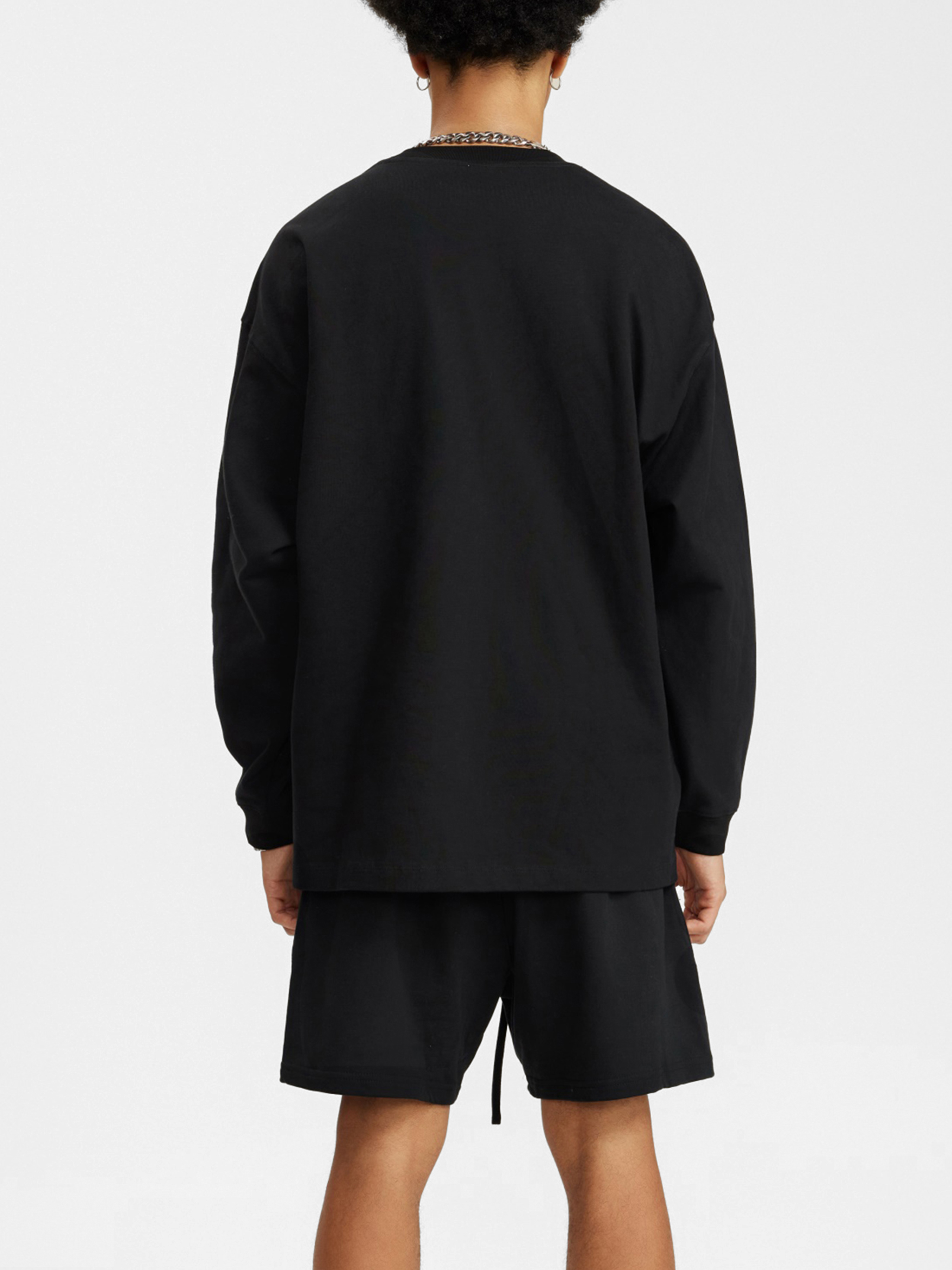 【Raucohouse】Fog pigment washed over long sleeve Fog pigment washed over long sleeve - Raucohouse | 60